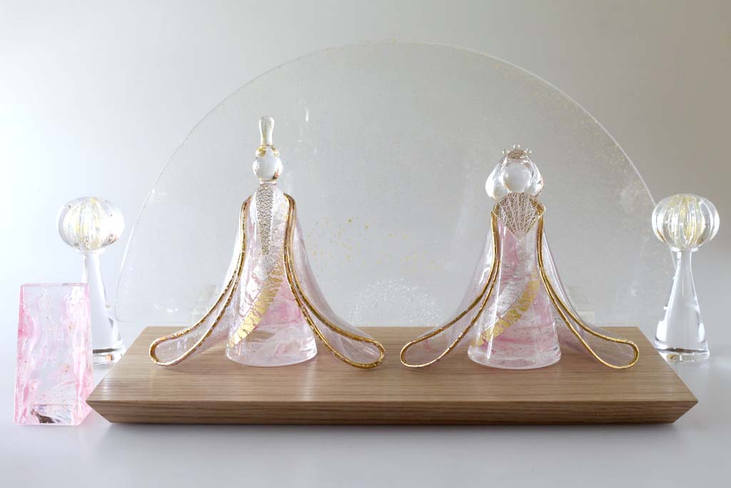 金彩飾り雛-春霞- 01 新作1点のみ2026特別仕様